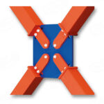 Ağır Tip Çapraz Bağlantı Aparatı Orta